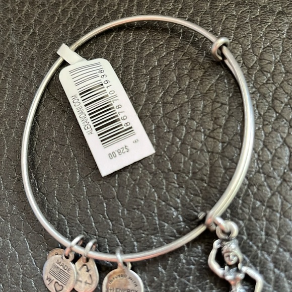 Alex and ani Silver like Mermaid Charm Bangle Bracelet - Picture 4 of 7